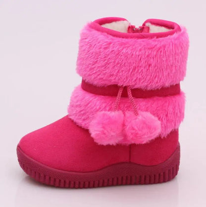 Girls Snow Boots - Winter Comfort for Little Princesses