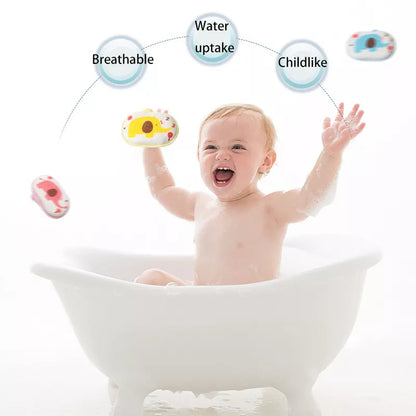 Cute Cartoon Elephant Bath Sponge for Kids