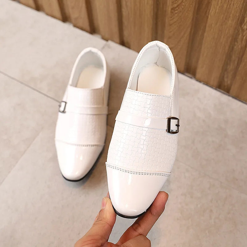 Boys' Leather Formal Shoes: Flats for Parties, Weddings, Performances