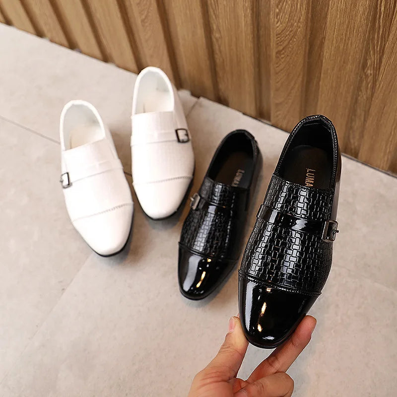 Boys' Leather Formal Shoes: Flats for Parties, Weddings, Performances