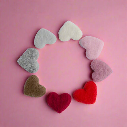 Newborn Photography Props: Love Heart Accessories (5pcs/Pack)