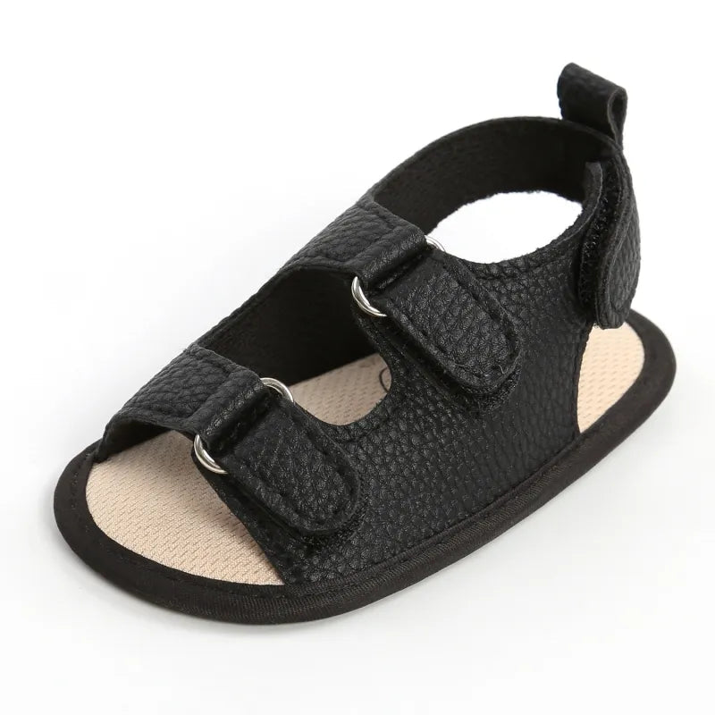 Stylish Non-Slip PU Baby Sandals (Newborn-18 Months)