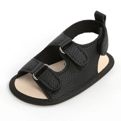 Stylish Non-Slip PU Baby Sandals (Newborn-18 Months)