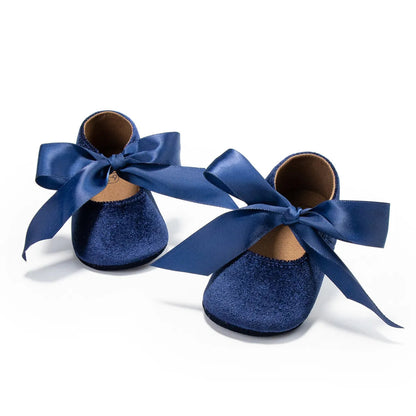 Butterfly-knot Princess Shoes - Soft-sole Infant First Walkers