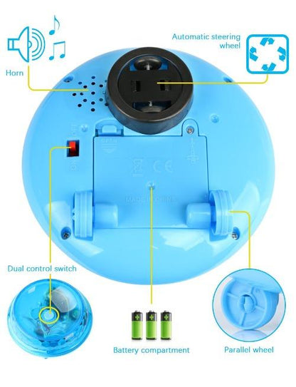 Rotating LED Light Bath Toys