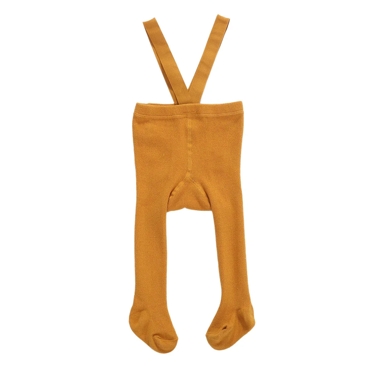 Baby Cotton Suspender Pantyhose - Cute Solid Color Overall Leggings