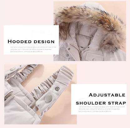 Children's Winter Set: Down Jacket + Jumpsuit