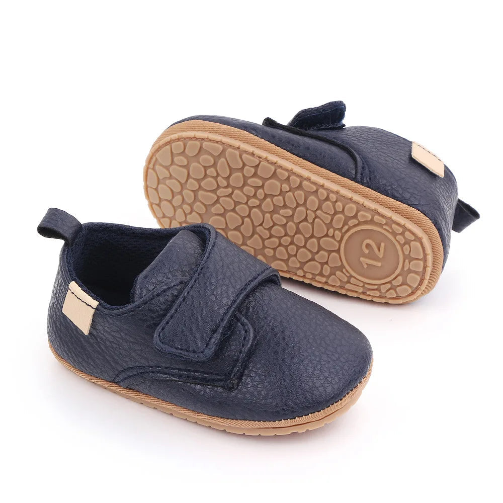 Classic Leather Baby Shoes - Stylish and Anti-Slip Shoes!