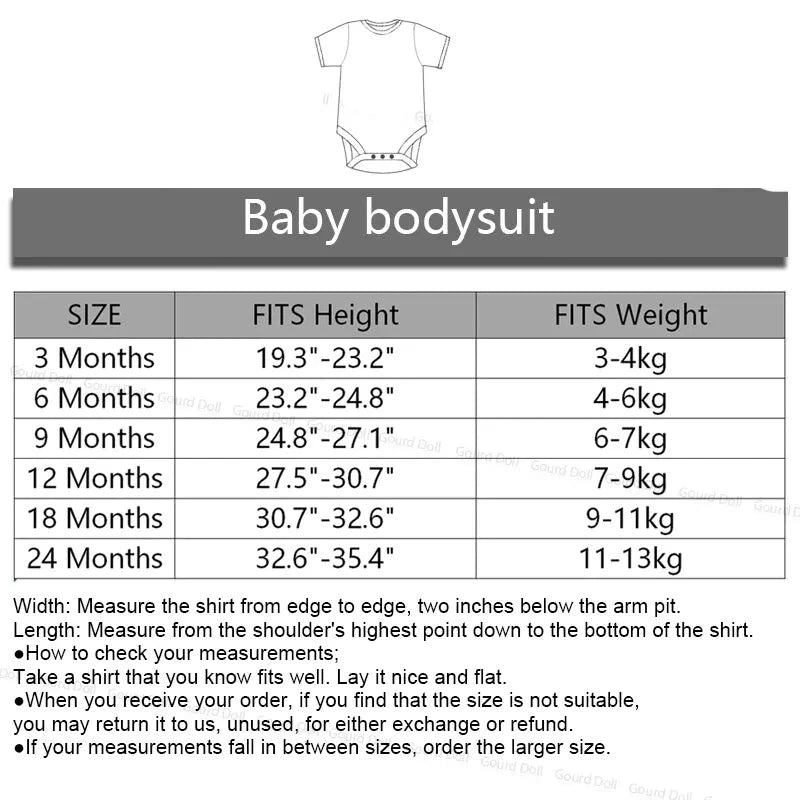 Children's Cotton Jumpsuit Set (0-24M)