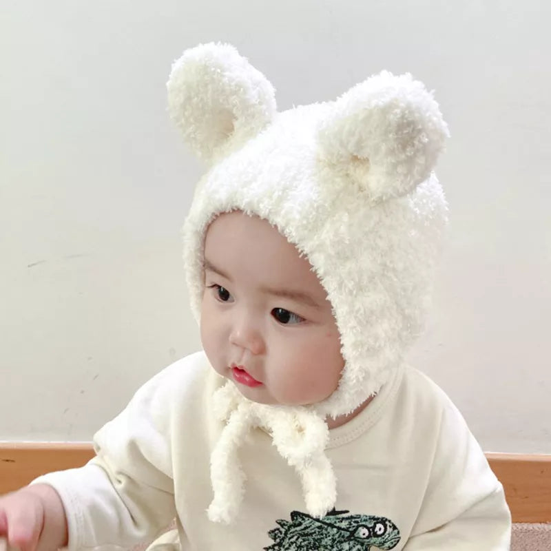 Baby Hats: Cute Bear Ear Warm Beanie