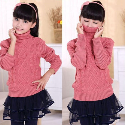 Knitted Turtleneck Sweater
