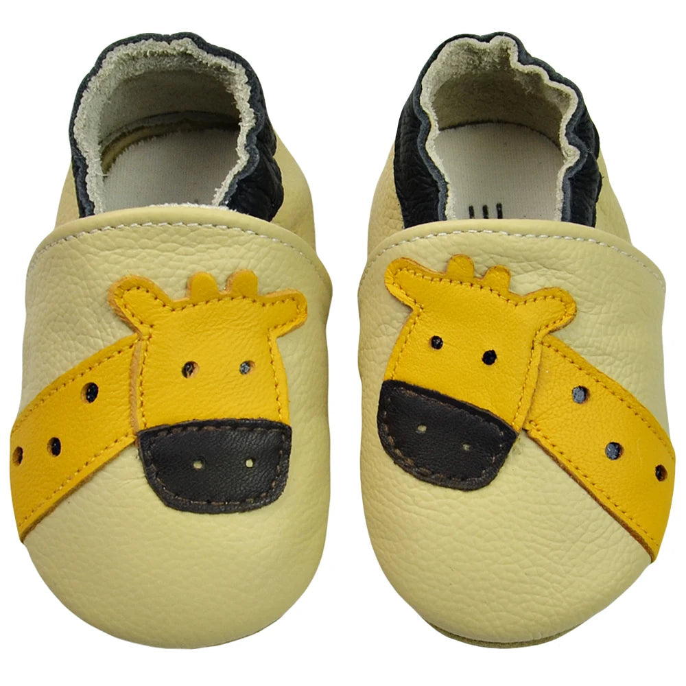 Genuine Leather Soft Sole Baby Shoes: Newborn Moccasins Slippers