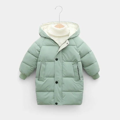 Thicken Warm Long Jacket for Babies