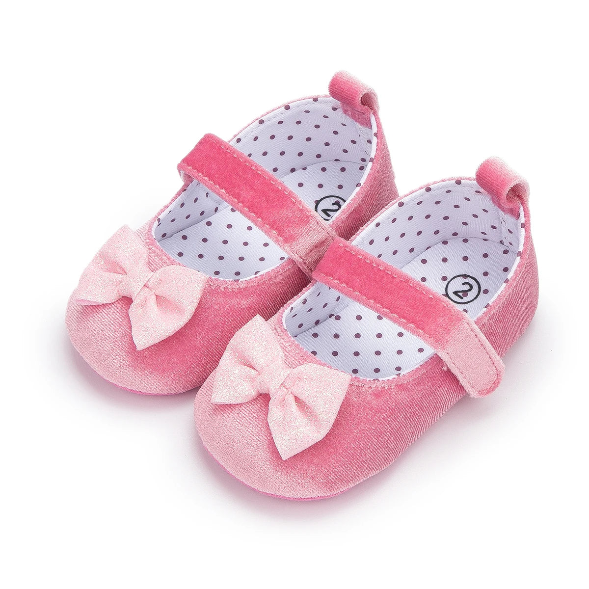Butterfly-knot Princess Shoes - Soft-sole Infant First Walkers