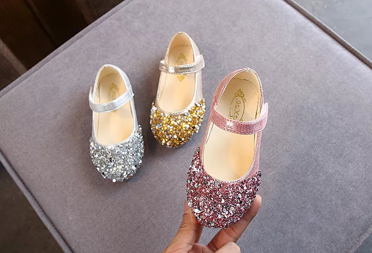 Spring New Glitter Princess Shoes - Toddler Girl Shoes