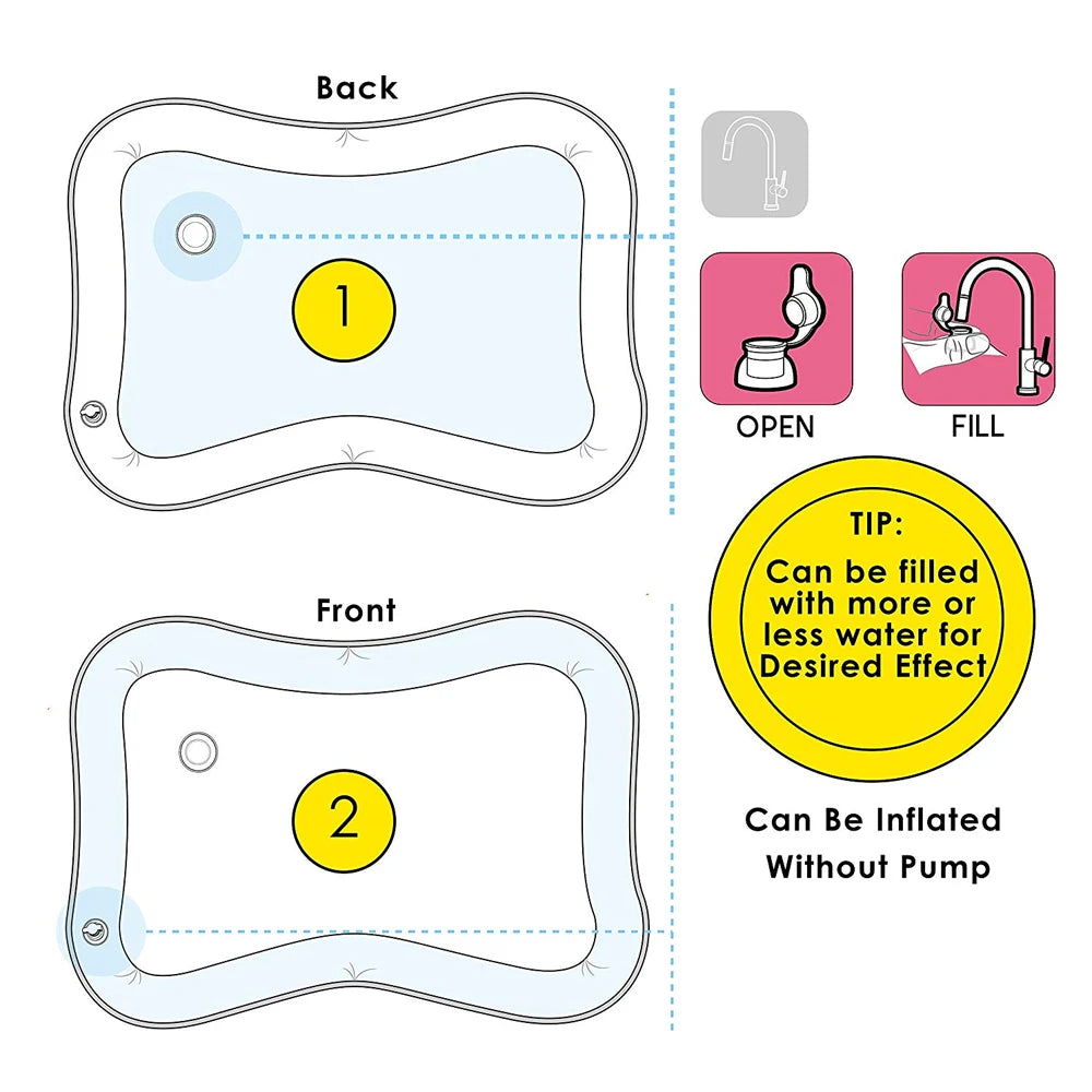 Inflatable Baby Water Mat