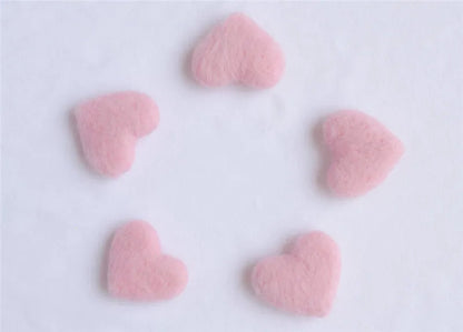 Newborn Photography Props: Love Heart Accessories (5pcs/Pack)
