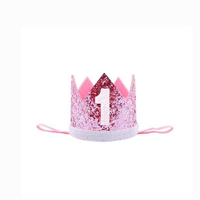 Glitter Number Birthday Crown