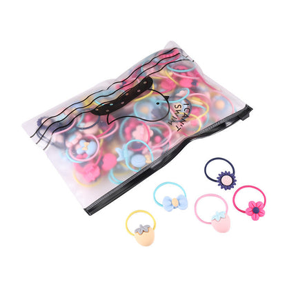 Cartoon Elastic Rings / Hair Candy