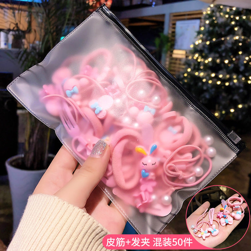 Cartoon Elastic Rings / Hair Candy