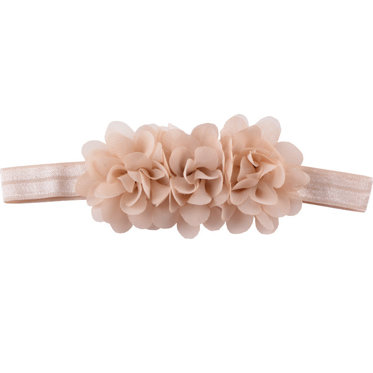 Ruffle Rose Headband