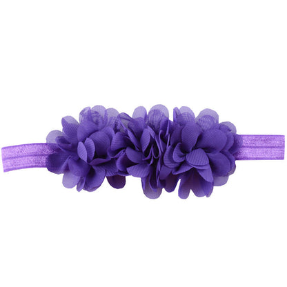 Ruffle Rose Headband