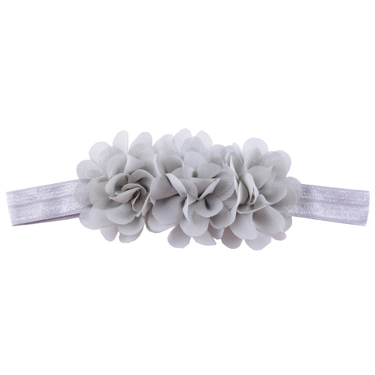 Ruffle Rose Headband