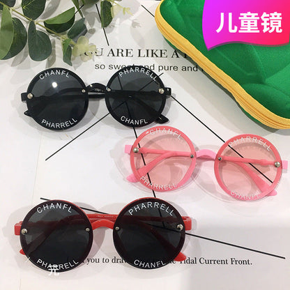 CHANEL INSPIRED ROUND KIDS GLASSES