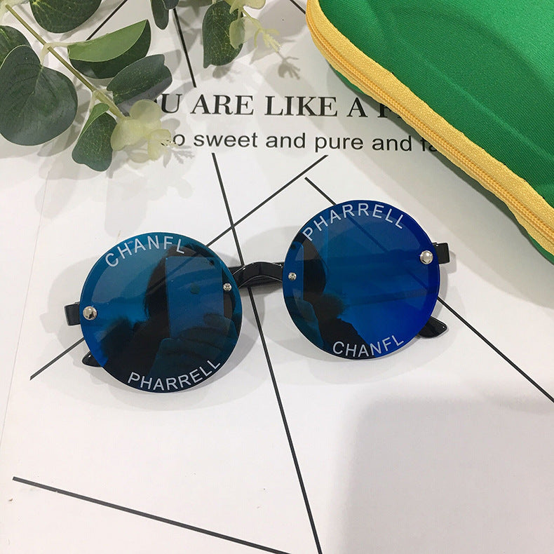 CHANEL INSPIRED ROUND KIDS GLASSES