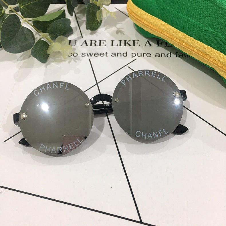 CHANEL INSPIRED ROUND KIDS GLASSES