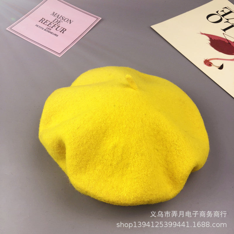 Cute Kids Wool Beret