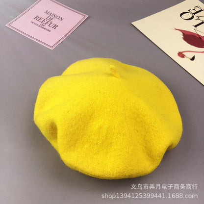 Cute Kids Wool Beret