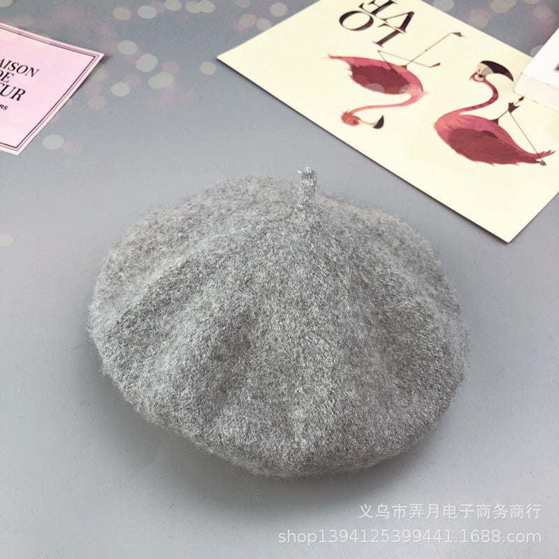 Cute Kids Wool Beret