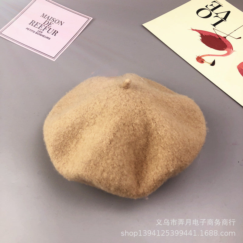 Cute Kids Wool Beret