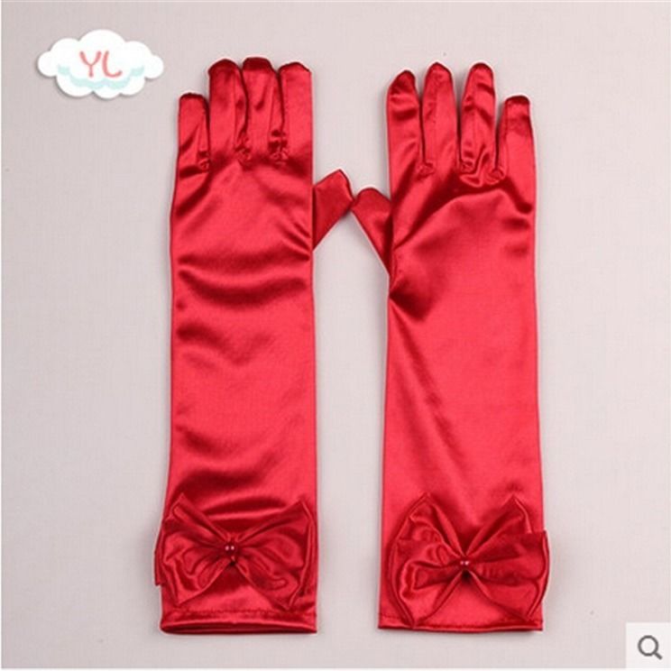 PRINCESS SATIN GLOVES
