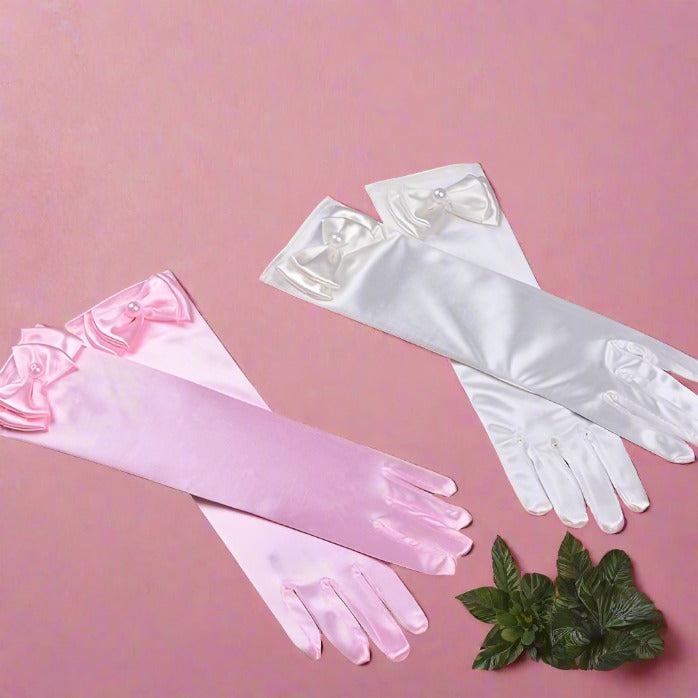 PRINCESS SATIN GLOVES