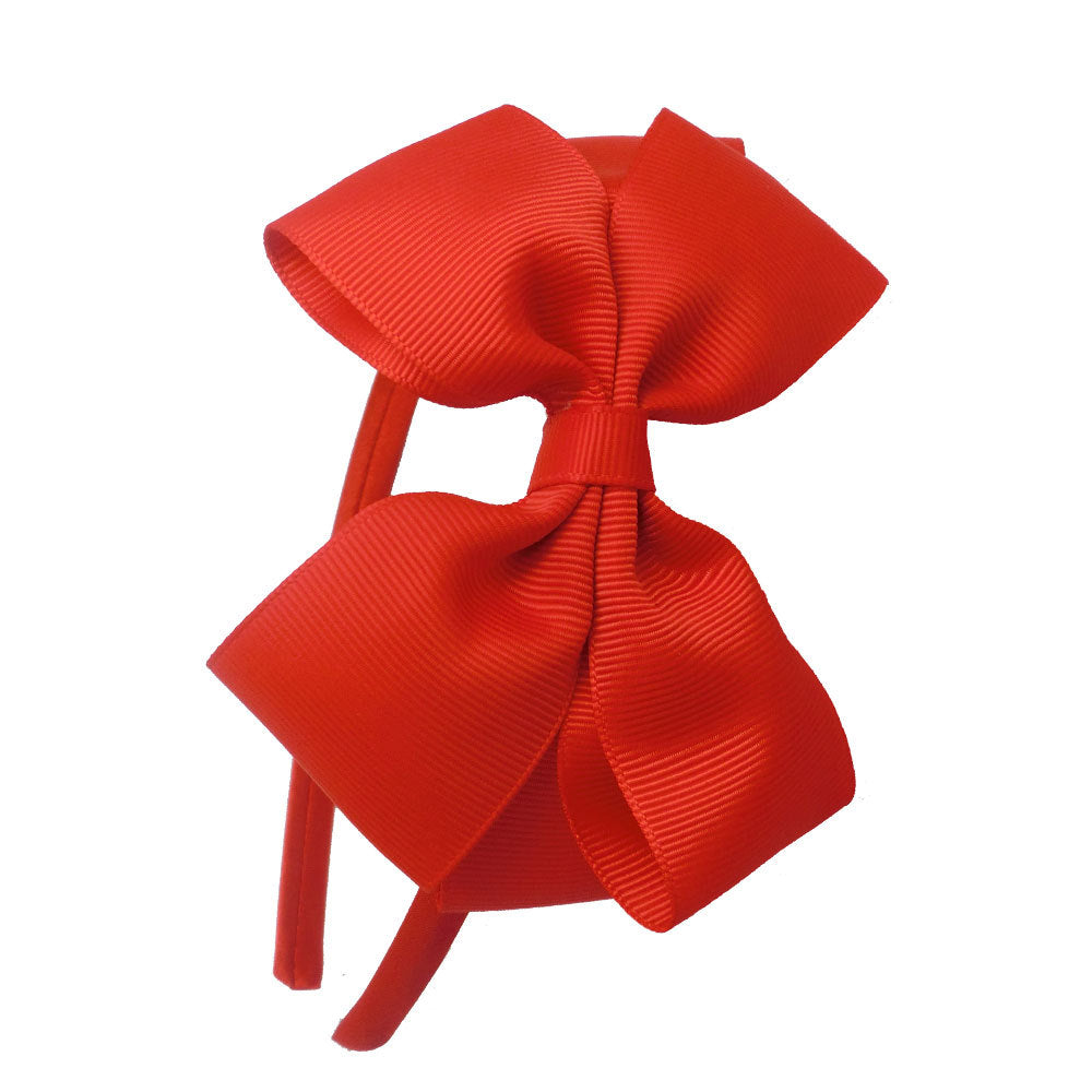BIG BOW ALICE BAND FOR GIRLS