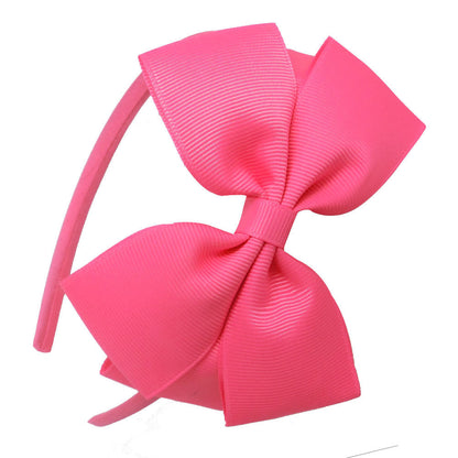 BIG BOW ALICE BAND FOR GIRLS