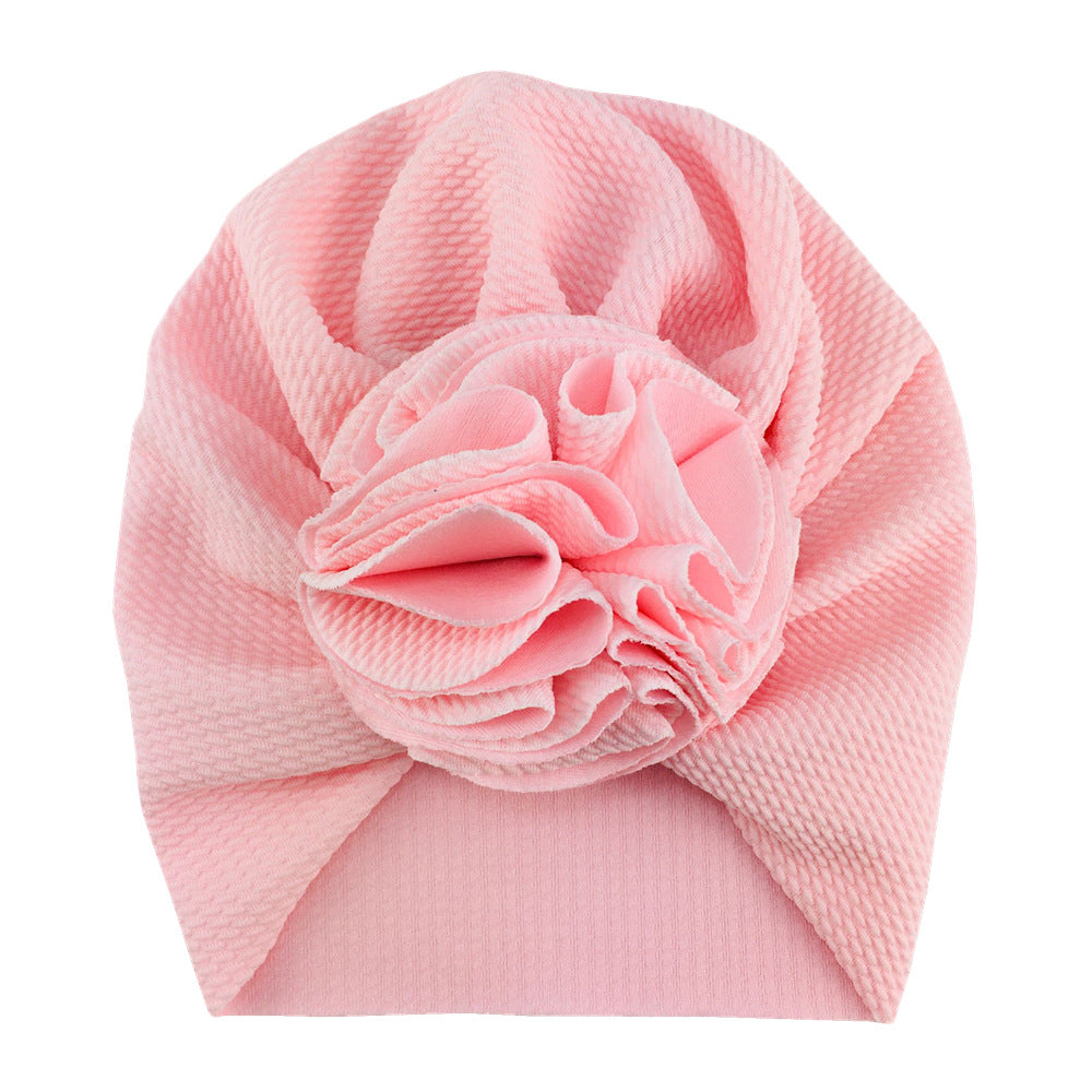 Cute Ruffle Ball Turban / Cap