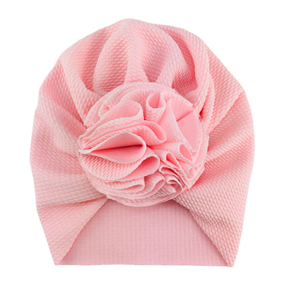 Cute Ruffle Ball Turban / Cap