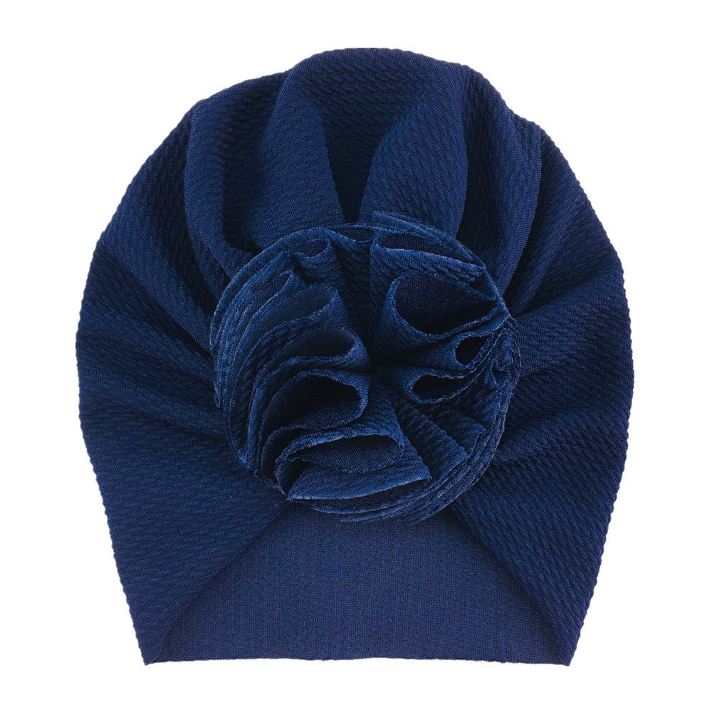 Cute Ruffle Ball Turban / Cap