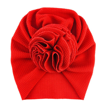 Cute Ruffle Ball Turban / Cap