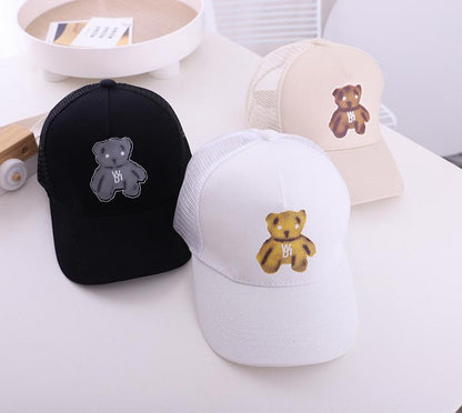 Teddy Bear Kids Baseball Hat