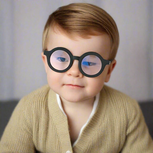 Unisex Round Frame Clear Eyewear / Glasses