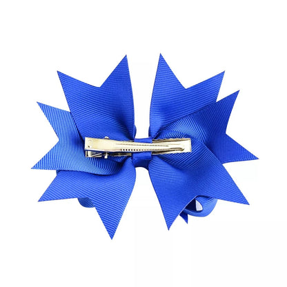 LARGE KNOTTED BOW HAIR CLIPS