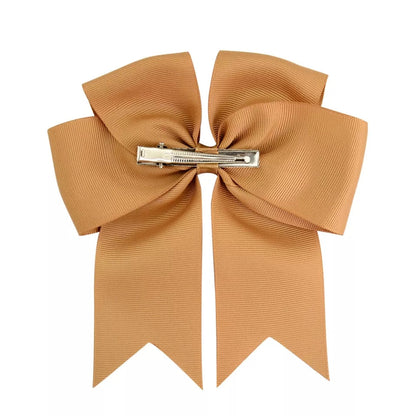 BIG TAILED BOW HAIR CLIPS