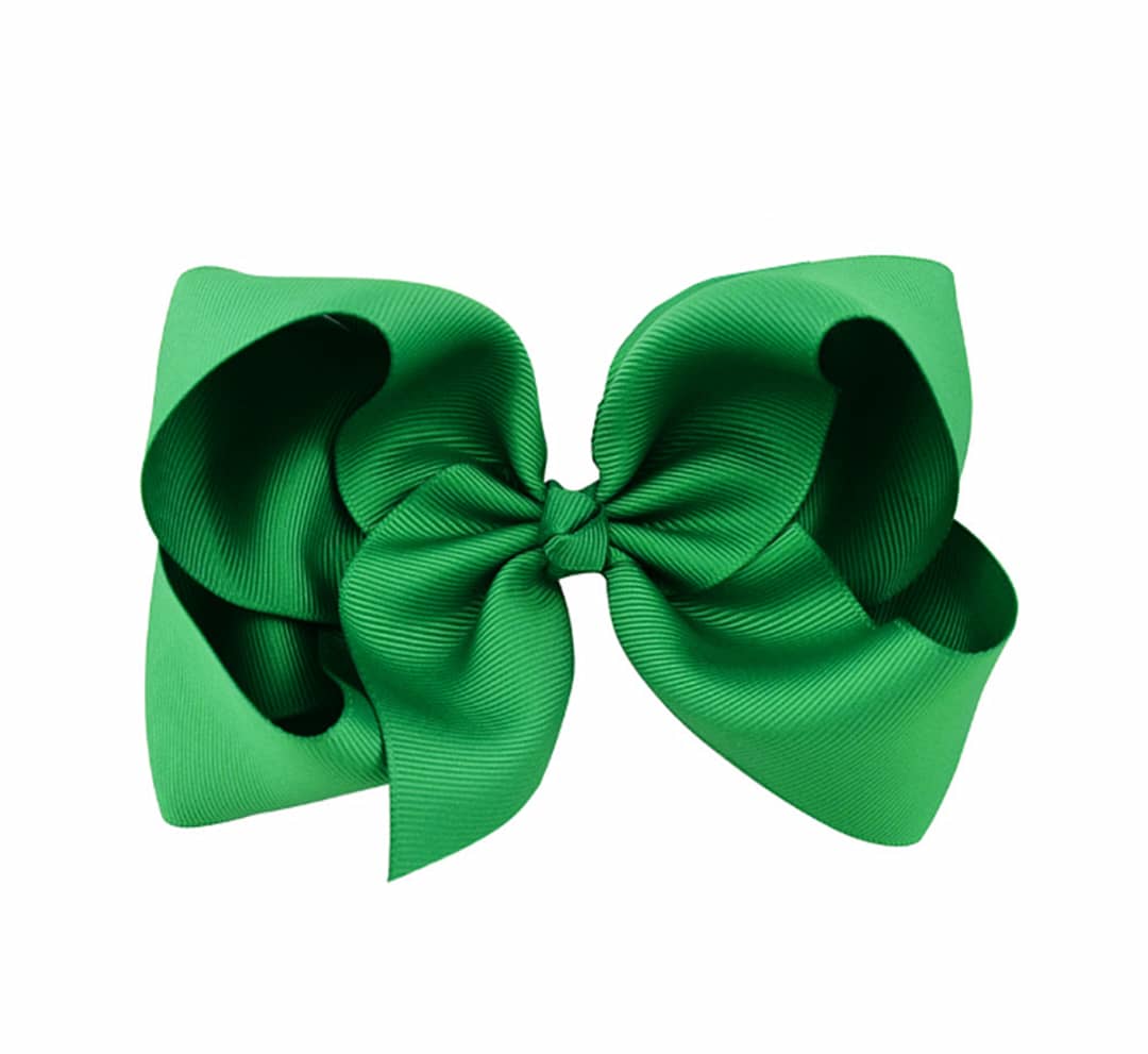 LARGE TWINED BOW HAIR CLIPS