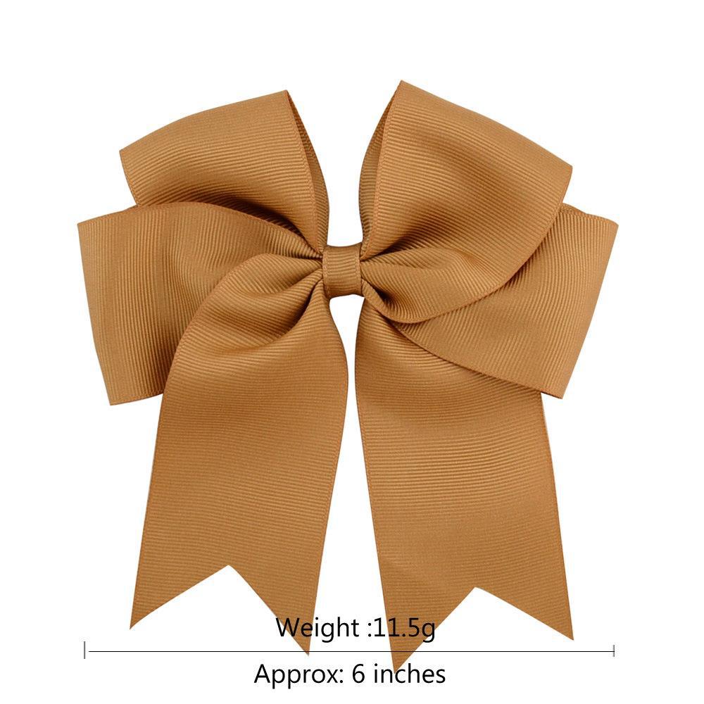 BIG TAILED BOW HAIR CLIPS