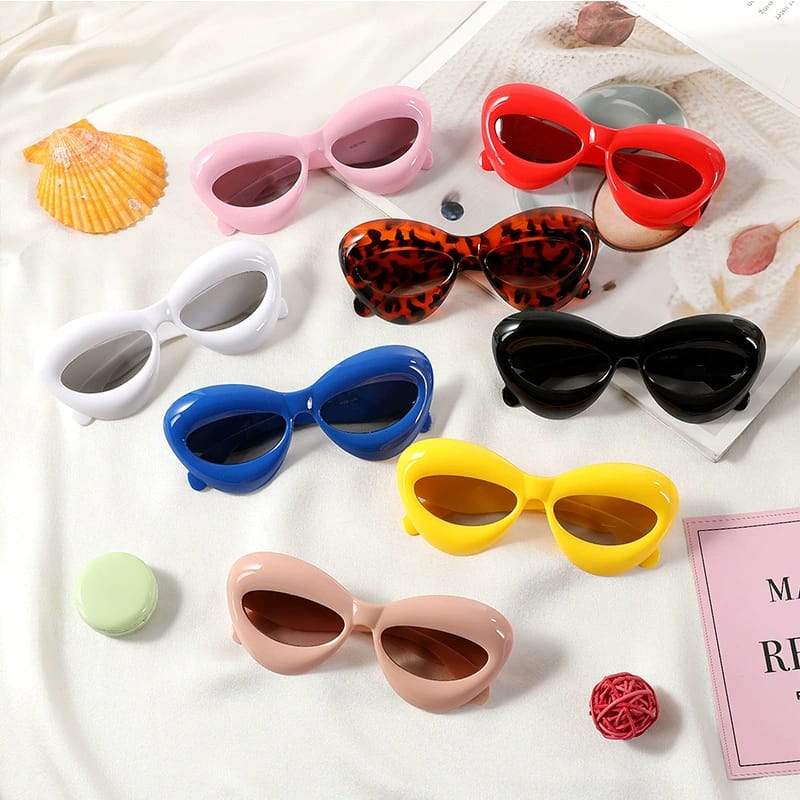 Trendy Inflated Frame Sunglasses