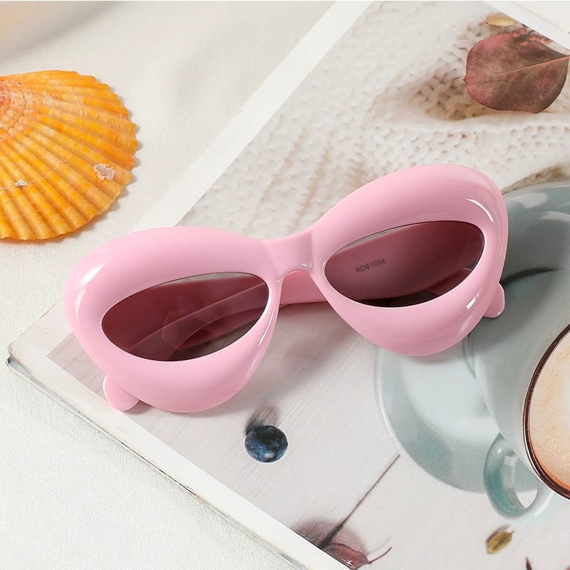Trendy Inflated Frame Sunglasses